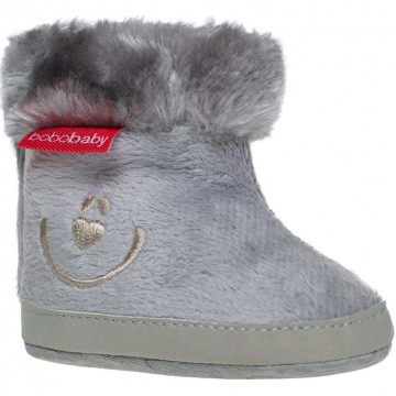 Dětské zimní capáčky Bobo Baby 6-12m šedé Dětské zimní capáčky Bobo Baby 6-12m šedé