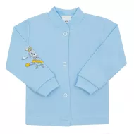 Kojenecký kabátek New Baby Teddy pilot modrý