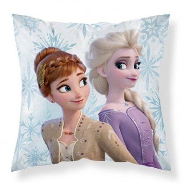 DETEXPOL Povlak na polštářek Ledové Království 2 vločky micro Polyester, 40/40 cm DETEXPOL Povlak na polštářek Ledové Království 2 vločky micro Polyester, 40/40 cm