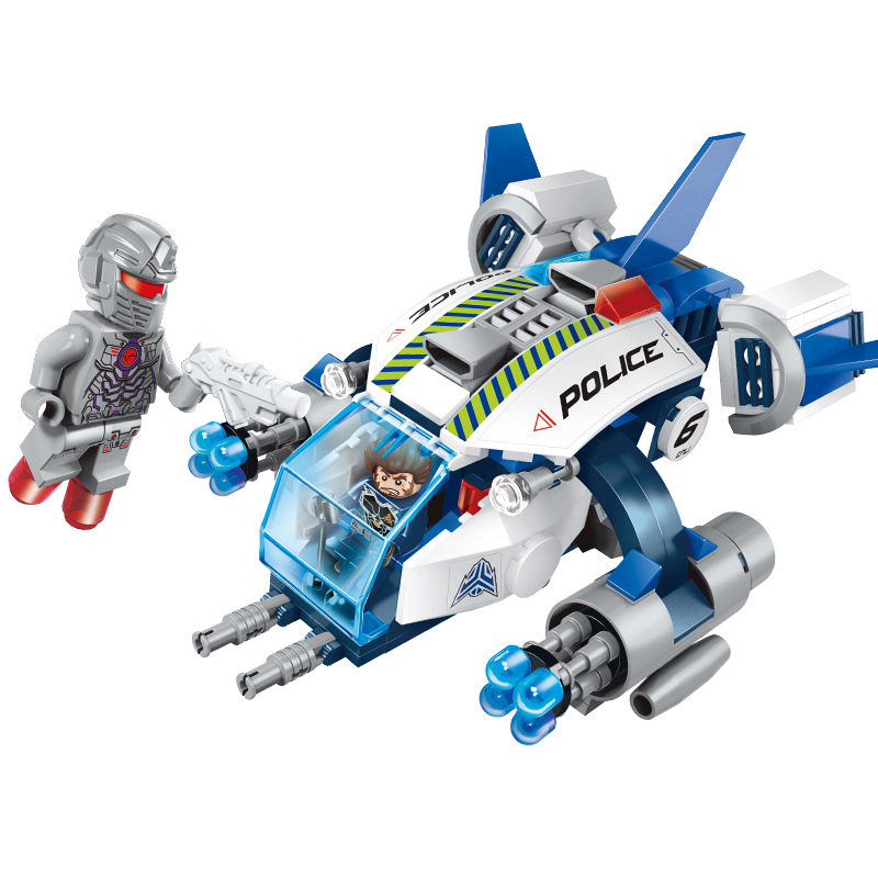 Enlighten Brick 1606 Kosmická Policie 213 dílů Enlighten Brick 1606 Kosmická Policie 213 dílů