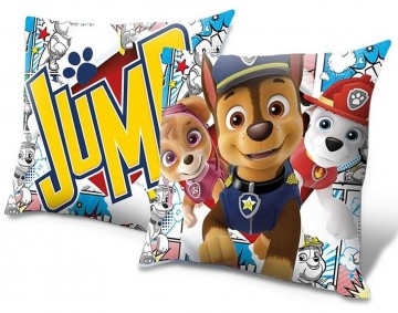 EUROSWAN Polštářek Paw Patrol Jump Polyester, 40/40 cm EUROSWAN Polštářek Paw Patrol Jump Polyester, 40/40 cm