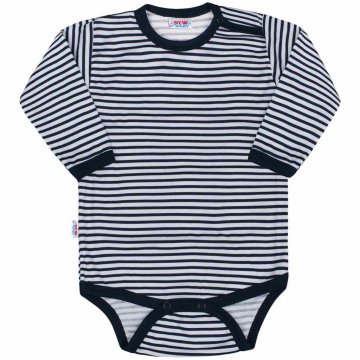 Kojenecké body New Baby Classic II s modrými pruhy Kojenecké body New Baby Classic II s modrými pruhy