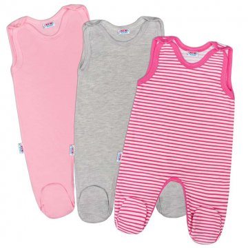 Kojenecké dupačky New Baby Classic II Holka 3ks Kojenecké dupačky New Baby Classic II Holka 3ks