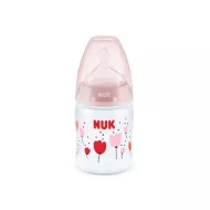 Kojenecká láhev NUK First Choice Temperature Control 150 ml růžová