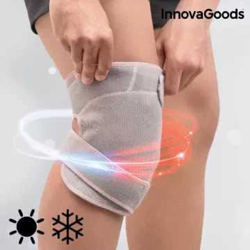 Ortéza na koleno s hřejivým/chladivým gelovým polštářkem - InnovaGoods