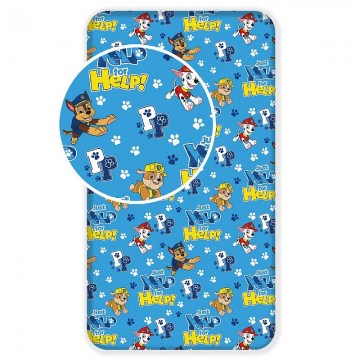 Prostěradlo Paw Patrol Help PP137 90/200 Prostěradlo Paw Patrol Help PP137 90/200