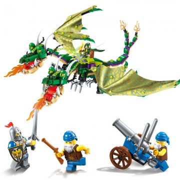 Enlighten Brick 2311 Dvojhlavý Drak 469 dílů Enlighten Brick 2311 Dvojhlavý Drak 469 dílů
