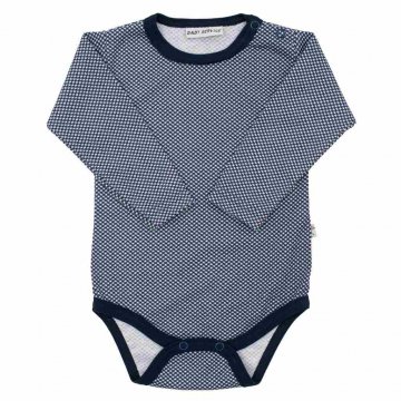 Kojenecké bavlněné body Baby Service Retro modré Kojenecké bavlněné body Baby Service Retro modré