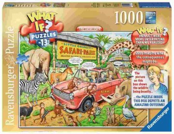 Puzzle What If 13 Safari 1000 dílků Puzzle What If 13 Safari 1000 dílků