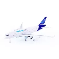 Letadlo A380 - se zvukem a světlem - modré - Rappa