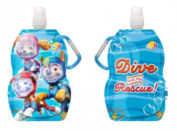 Láhev na pití s karabinou Paw Patrol potápěči 330 ml Láhev na pití s karabinou Paw Patrol potápěči 330 ml