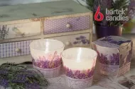 Vonná svíčka ve skle – levandule floral, 115g