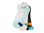 Dámské kotníkové bavlněné ponožky Pesail LW085 - 3 páry, velikost 35-38