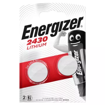 Lithiová knoflíková baterie - 2x CR2430 - Energizer