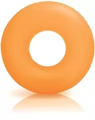 Nafukovací kruh - neonově oranžový - 91 cm - Intex