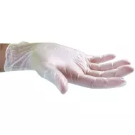 Diagnostické vinylové rukavice ZARYS bez pudru, velikost L - 100ks