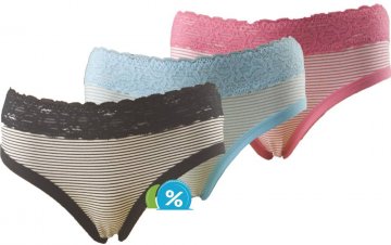 Dámské klasické kalhotky s krajkou Tina Shan M-8504 - 1 ks, velikost M Dámské klasické kalhotky s krajkou Tina Shan M-8504 - 1 ks, velikost M