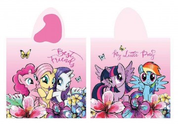 DETEXPOL Pončo My Little Pony Bavlna - Froté, 60/120 cm DETEXPOL Pončo My Little Pony Bavlna - Froté, 60/120 cm