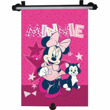 Sluneční roleta do auta Minnie tmavě růžová Sluneční roleta do auta Minnie tmavě růžová