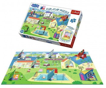 Okénkové puzzle Prasátko Peppa Okénkové puzzle Prasátko Peppa