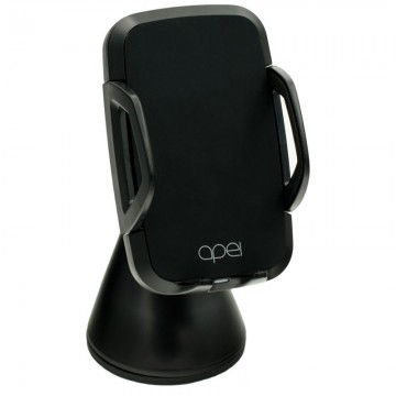 Apei Qi C2 bezdrátová nabíječka do auta, (black) Apei Qi C2 bezdrátová nabíječka do auta, (black)