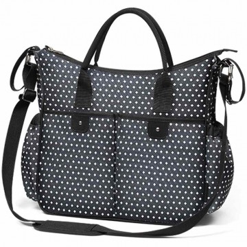 Stylová taška na kočárek BASIC SO CITY Baby Ono černo bílá Stylová taška na kočárek BASIC SO CITY Baby Ono černo bílá