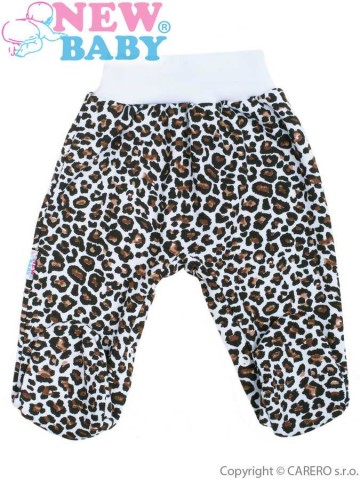 Kojenecké polodupačky New Baby Leopardík hnědé Kojenecké polodupačky New Baby Leopardík hnědé